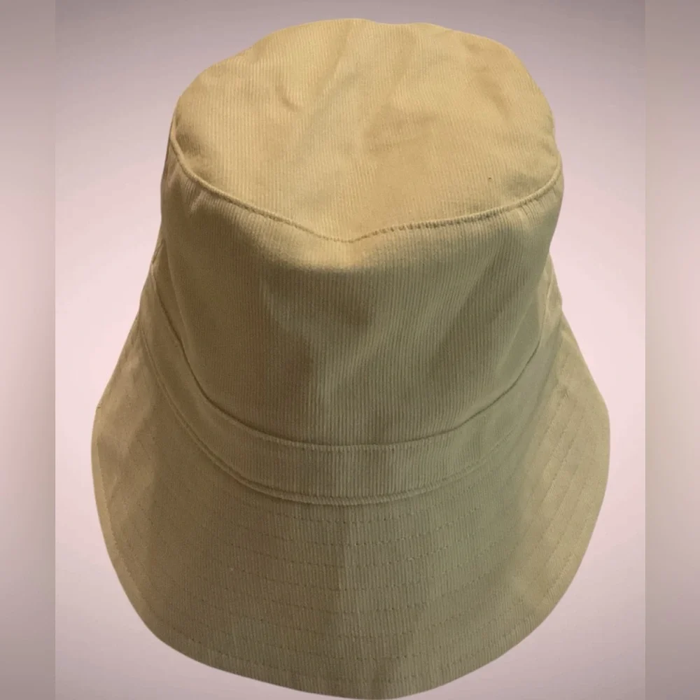Banana Republic Soft Fine Cord Beige Bucket Hat